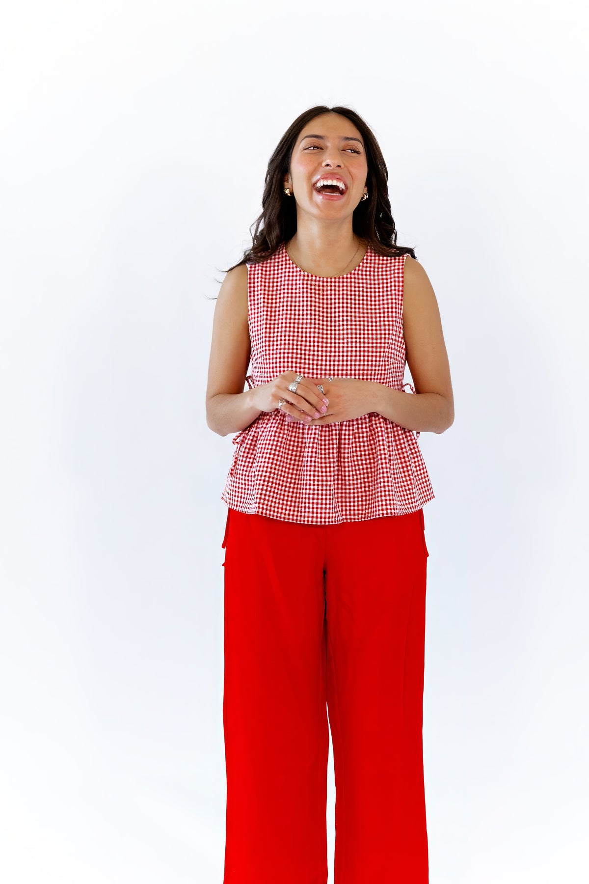 Jenny Linen Tie Waist Pants