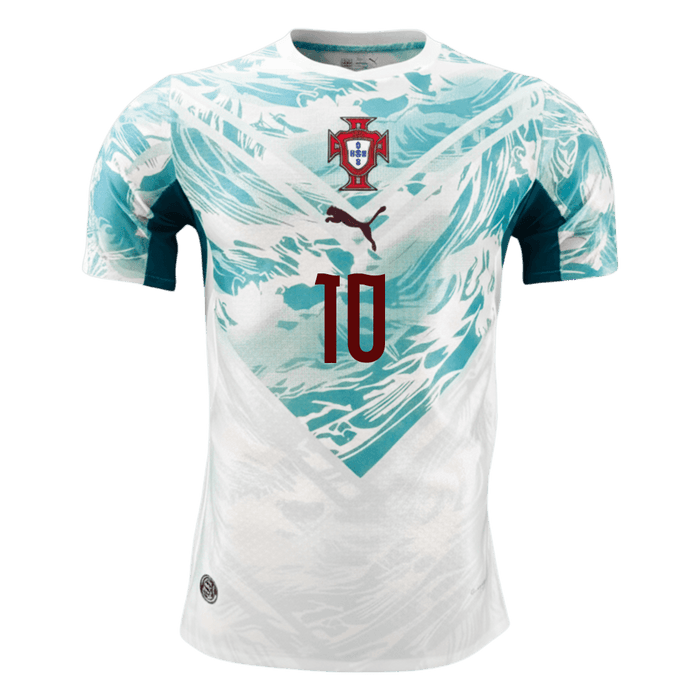 BERNARDO #10 Portugal Away Player Version Jersey World Cup 2026