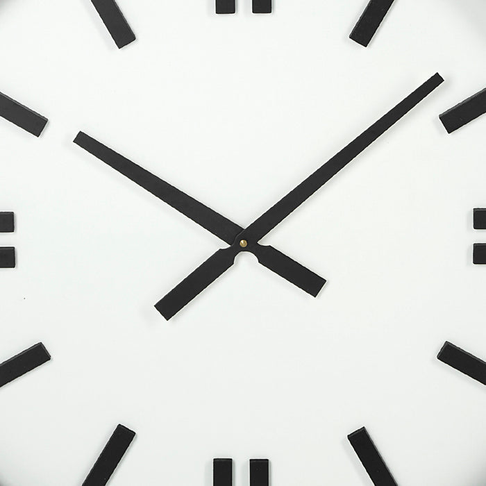 Derby 24" Round Oversize Modern Wall Clock