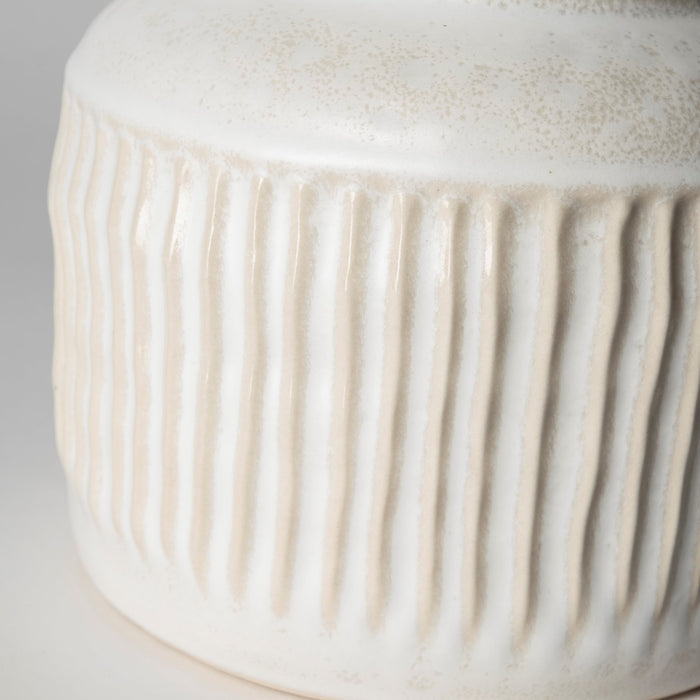 Judy Small Eggshell Ceramic Vase