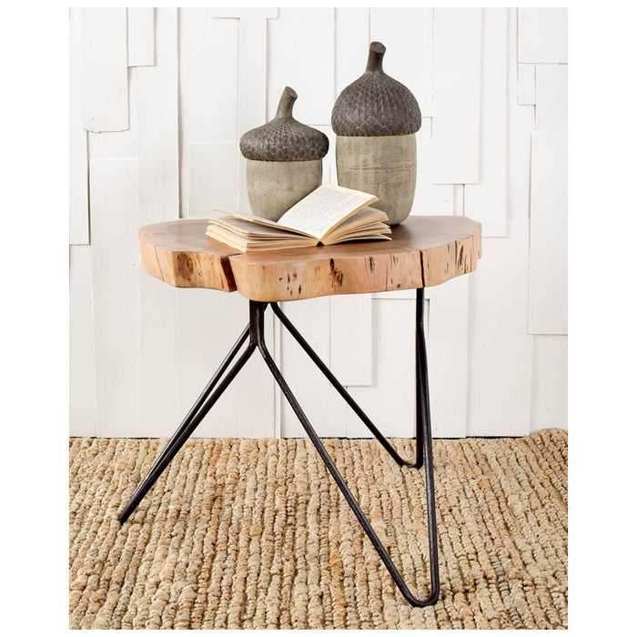 Mandor I (Small) 6L x 6W Brown Resin Acorn Box