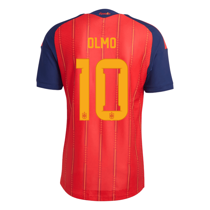 OLMO #10 Spain Home Player Version Jersey World Cup 2026