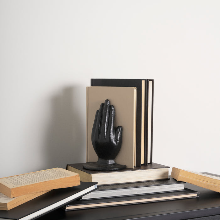 Praying Hands Bronze Cast Iron Book Ends