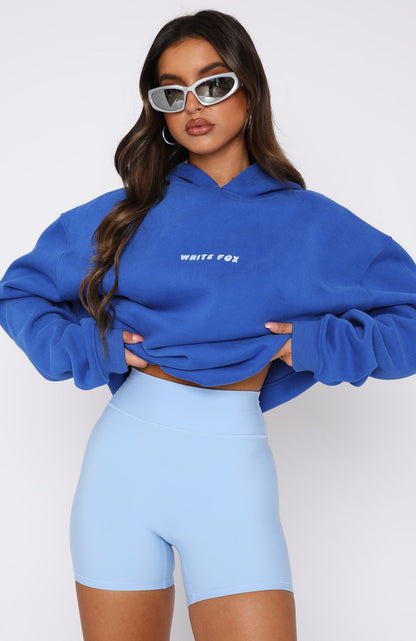 Leisure Series Oversized Hoodie Cobalt
