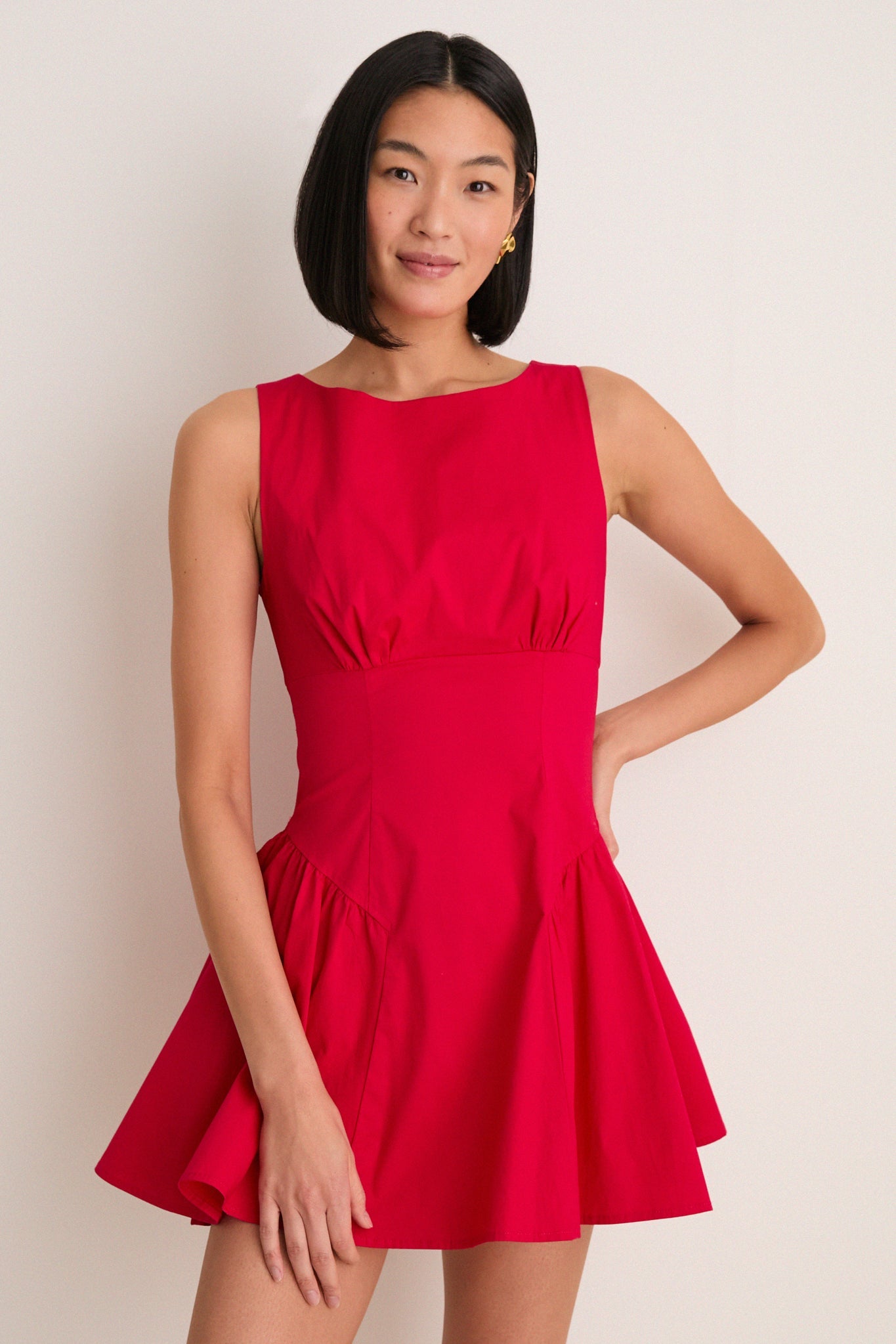 Cherry Gwen Mini Dress