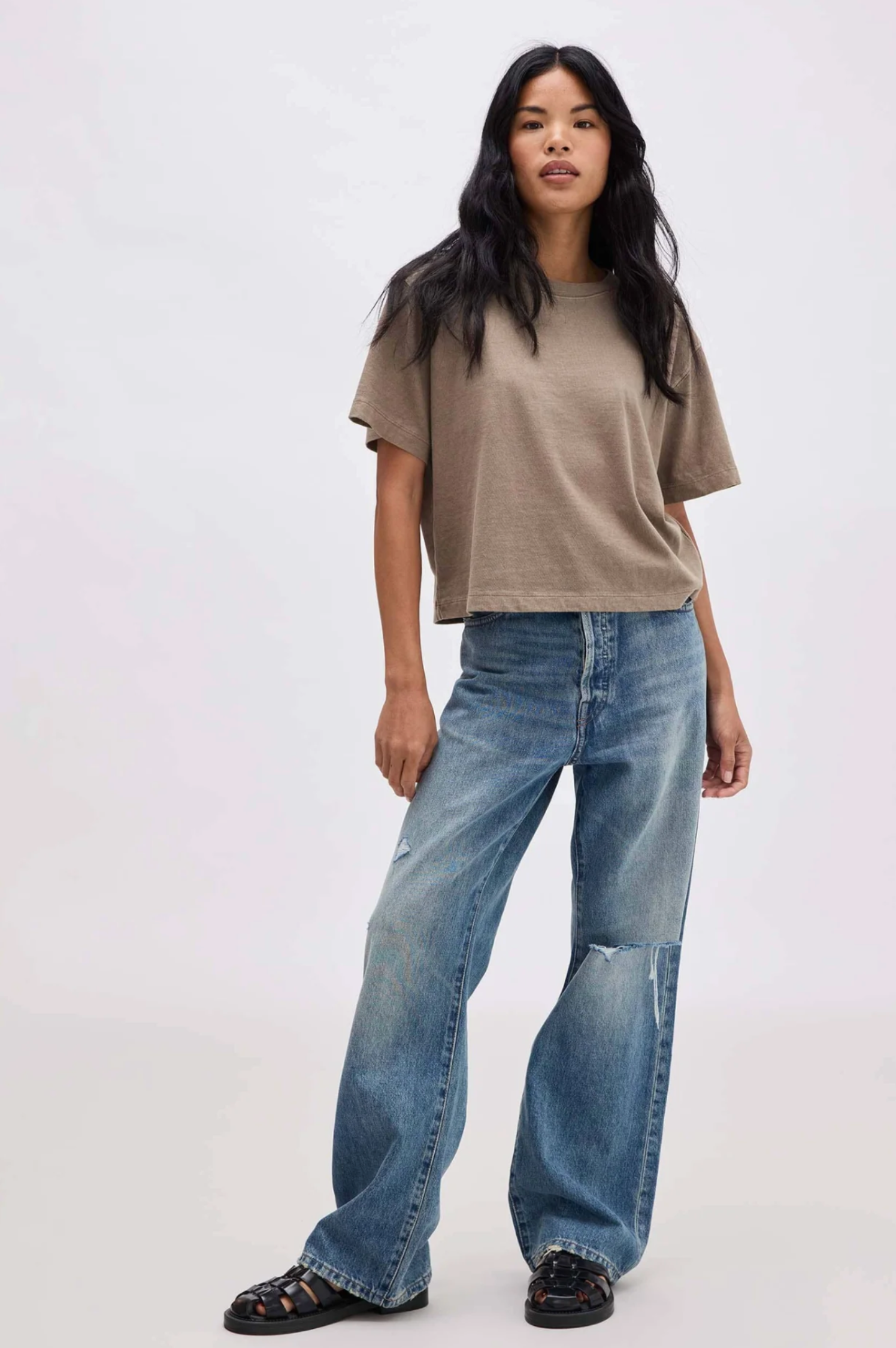 Relaxed Crop Tee