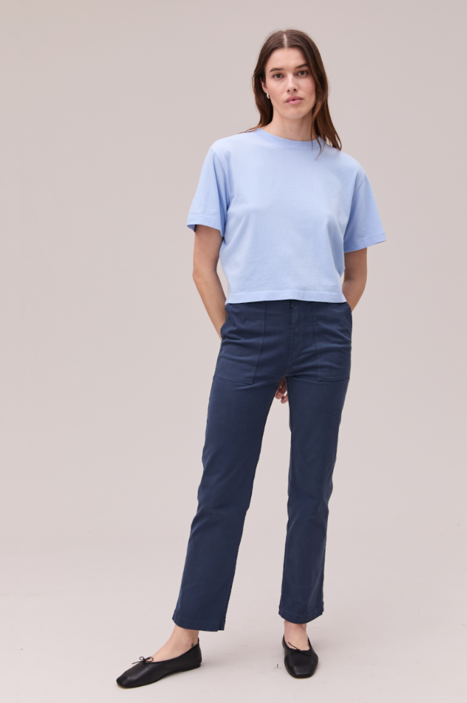 Relaxed Crop Tee