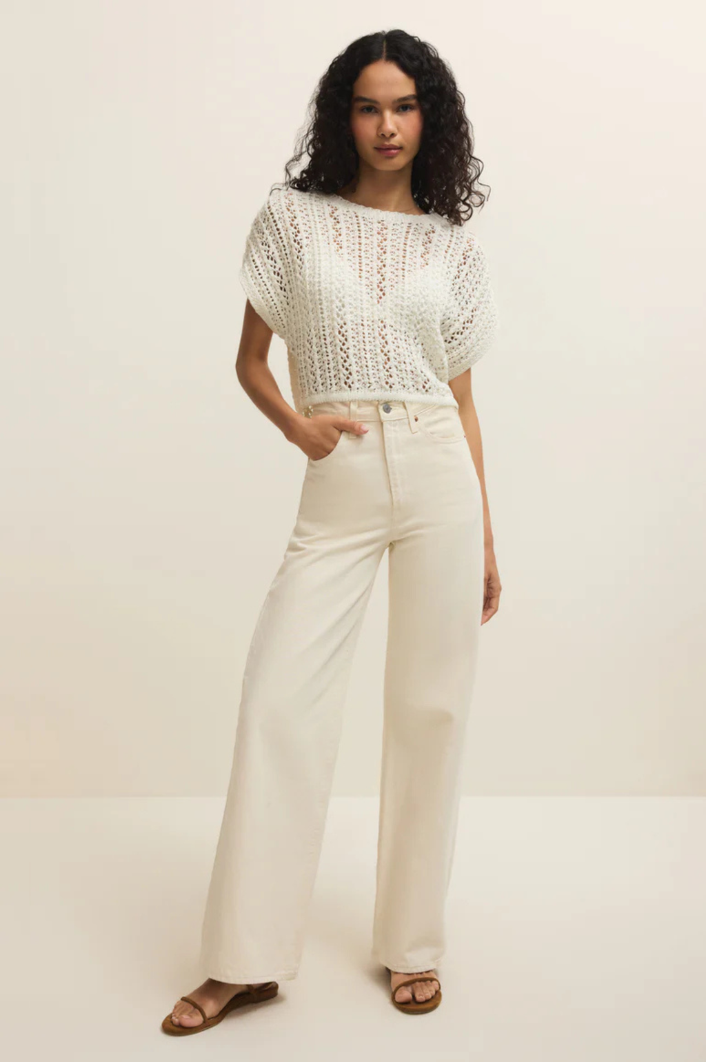 Ballast Crochet Sweater Top