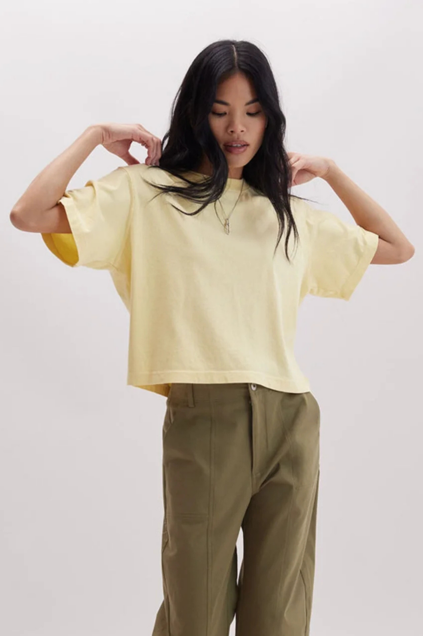 Relaxed Crop Tee