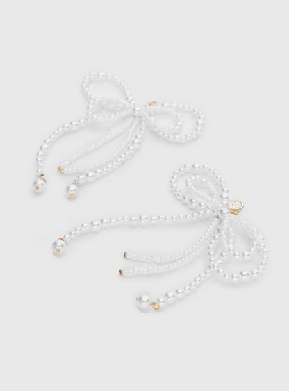 Aurorah Shoe Charms Pearl