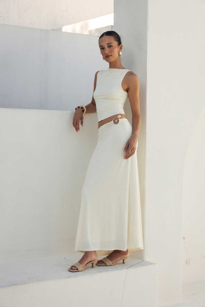 Solana Detailed Maxi Skirt