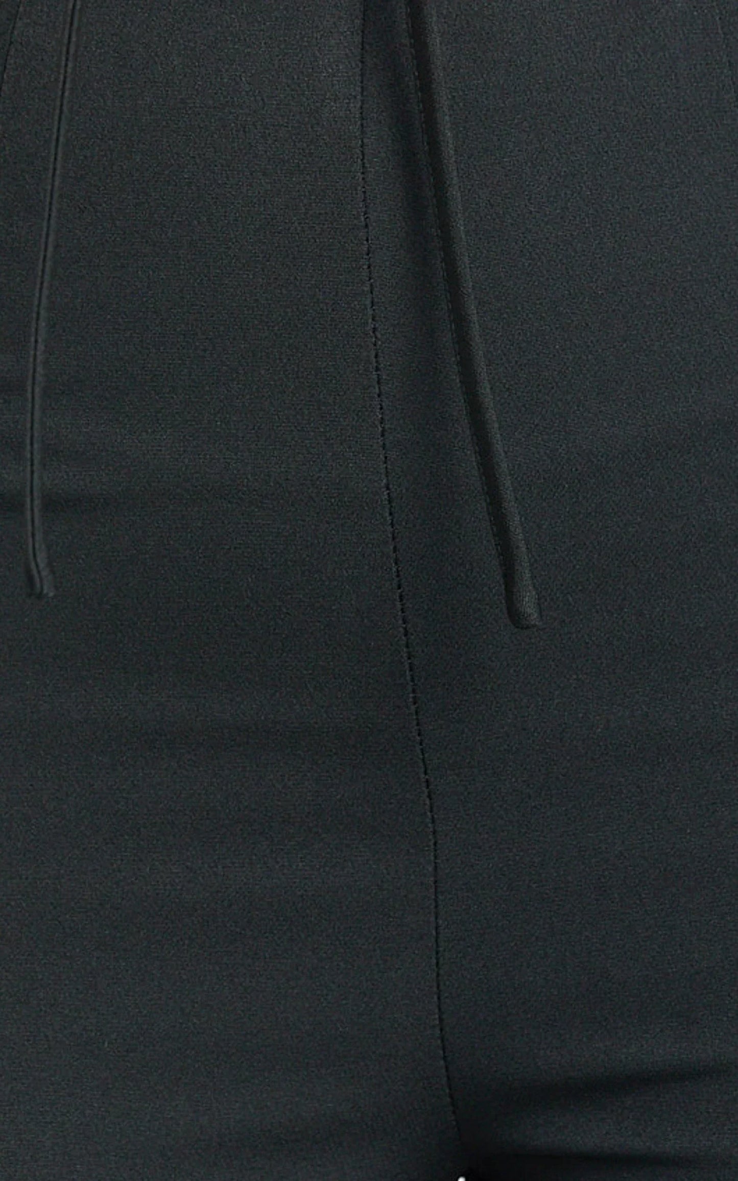 Nola Pants - Mid Waisted Pleated Flare Pants in Black