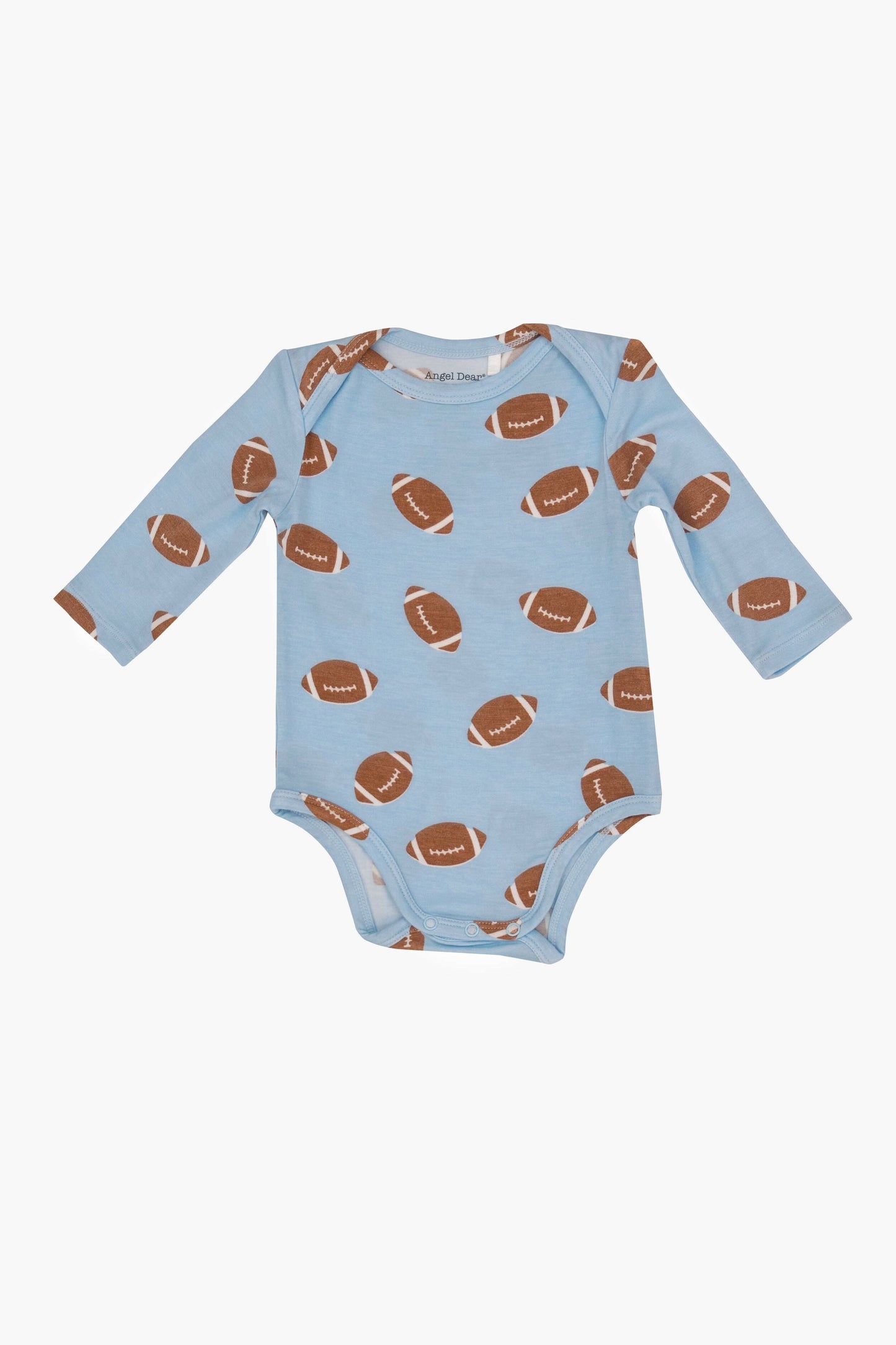 Blue Football Lap Shoulder Bodysuit 18-24M
