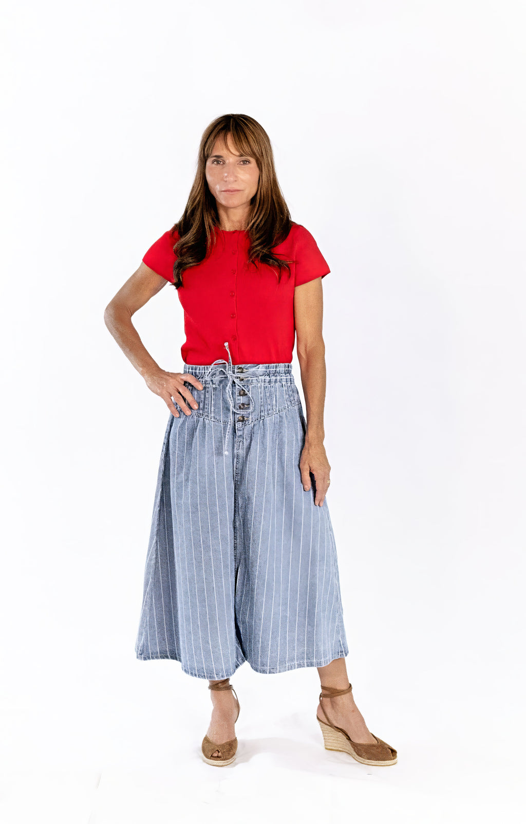 Mara Button Up Top