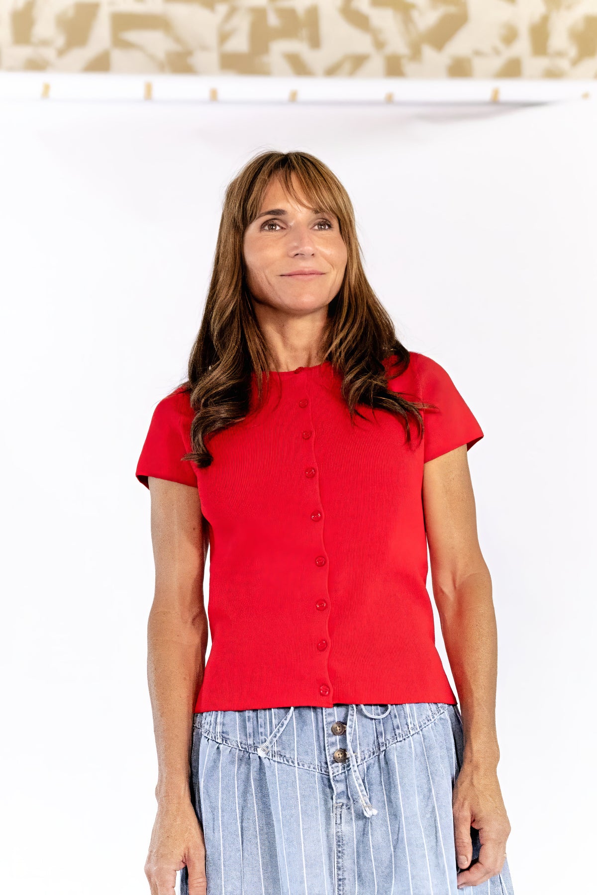 Mara Button Up Top