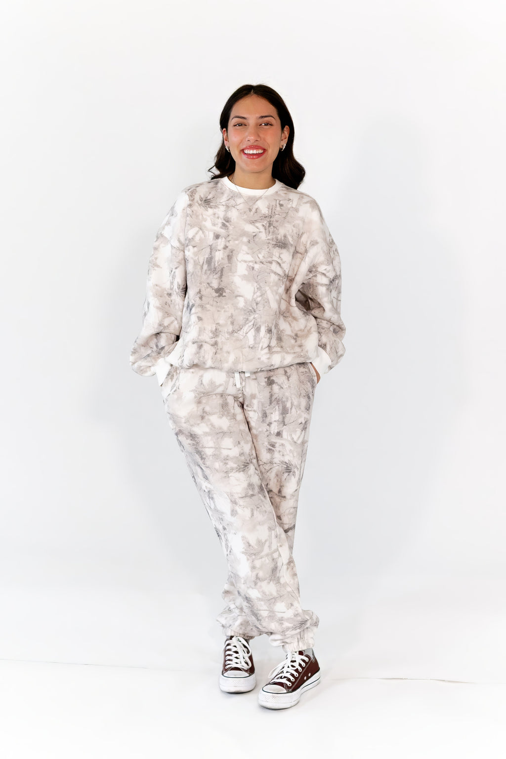 Serina Camo Pullover