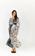Eden Floral Print Maxi Dress