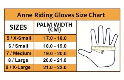 Anne Solar Mesh Riding Glove