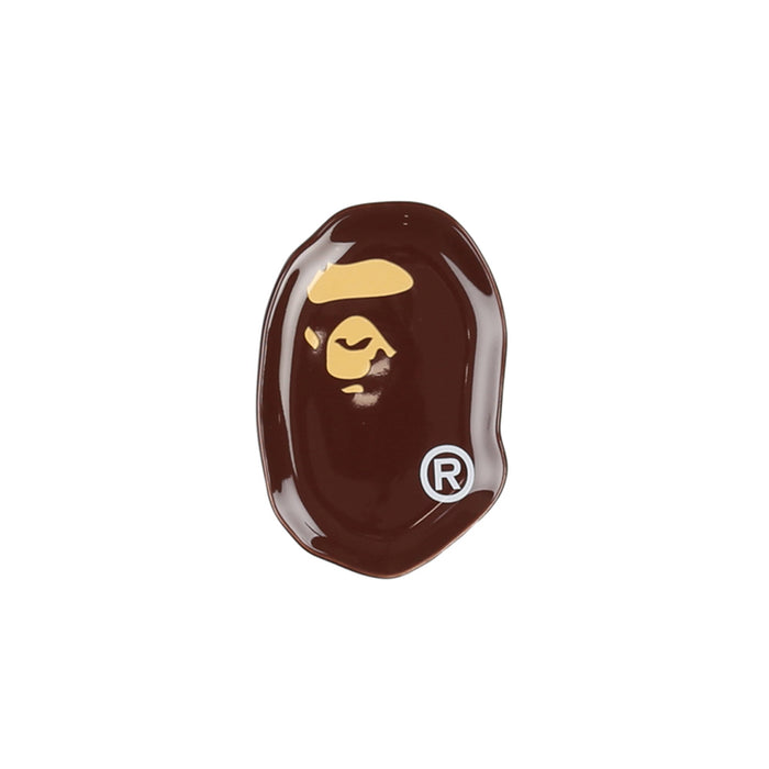 Ape Head Condiment Plate Set - Brown