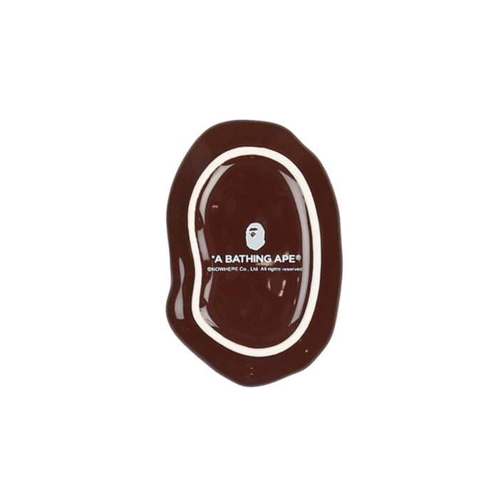 Ape Head Condiment Plate Set - Brown