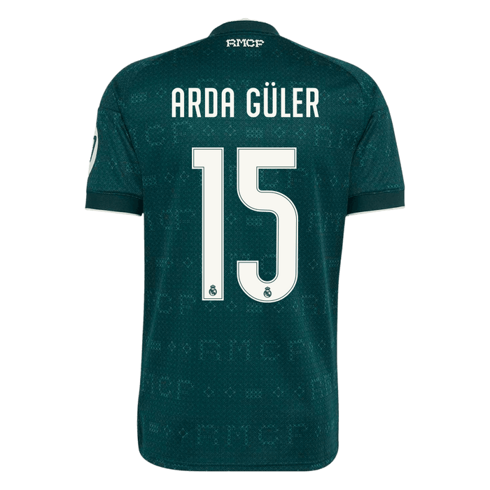 ARDA GÜLER #15 Real Madrid Away Soccer Jersey 2026/27