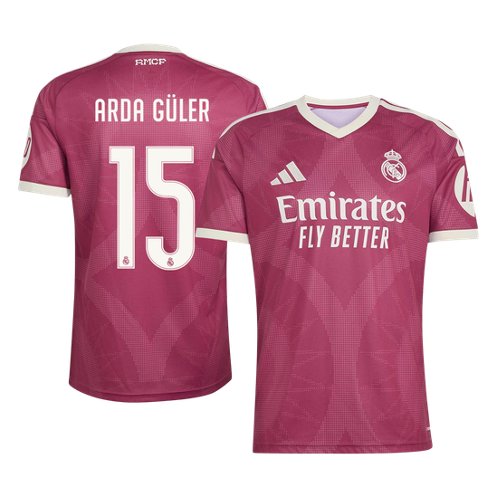 ARDA GÜLER #15 Real Madrid Third Soccer Jersey 2026/27