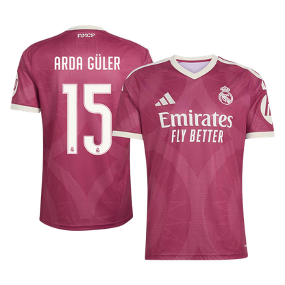 ARDA GÜLER #15 Real Madrid Third Soccer Jersey 2026/27
