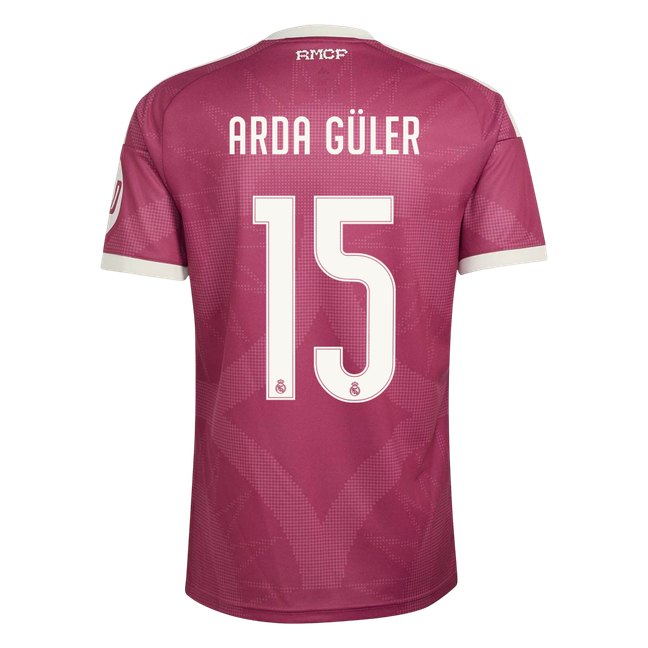 ARDA GÜLER #15 Real Madrid Third Soccer Jersey 2026/27