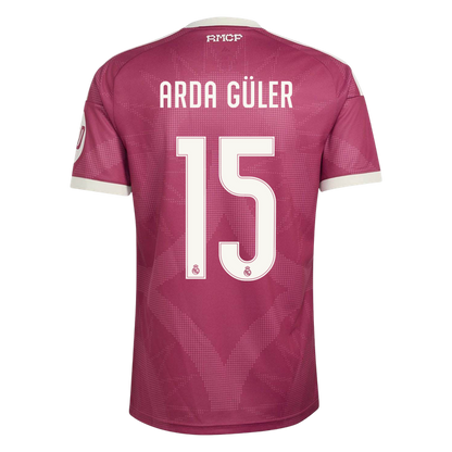 ARDA GÜLER #15 Real Madrid Third Soccer Jersey 2026/27