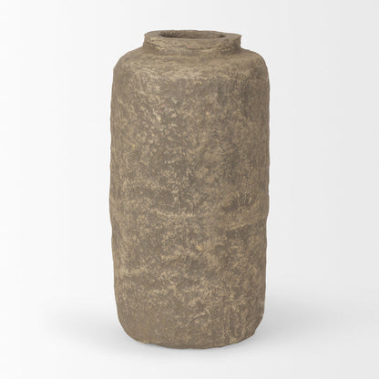 Bala Small Gray Paper Mache Vase