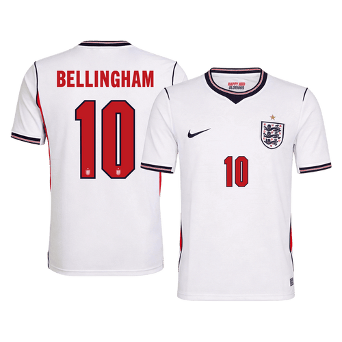 BELLINGHAM #10 England Home Soccer Jersey World Cup 2026