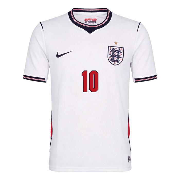 BELLINGHAM #10 England Home Soccer Jersey World Cup 2026