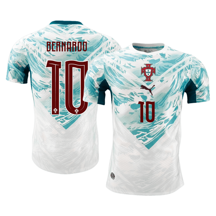 BERNARDO #10 Portugal Away Player Version Jersey World Cup 2026