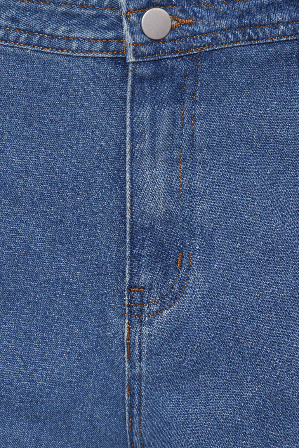 Carlina Denim Shorts - Medium Wash