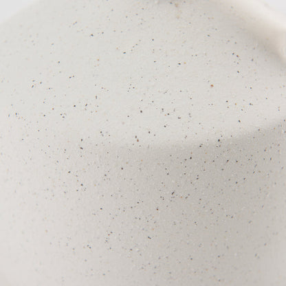 Burton 10.8H Small White Ceramic Jug Vase