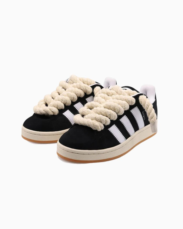 Adidas Campus 00s Black Rope Laces