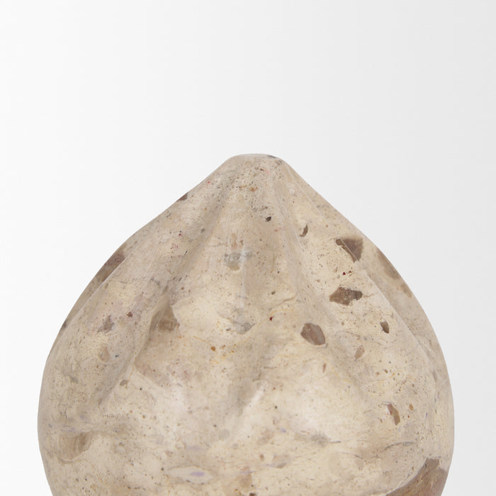 Caprie Small Beige Marble Decorative Juice Squeezer