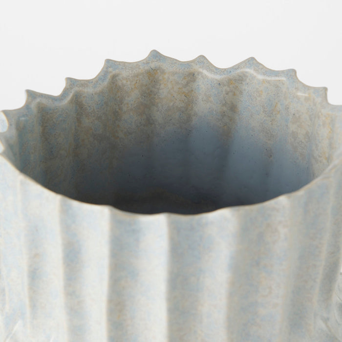 Cardon 14.4H Gray Ceramic Vase