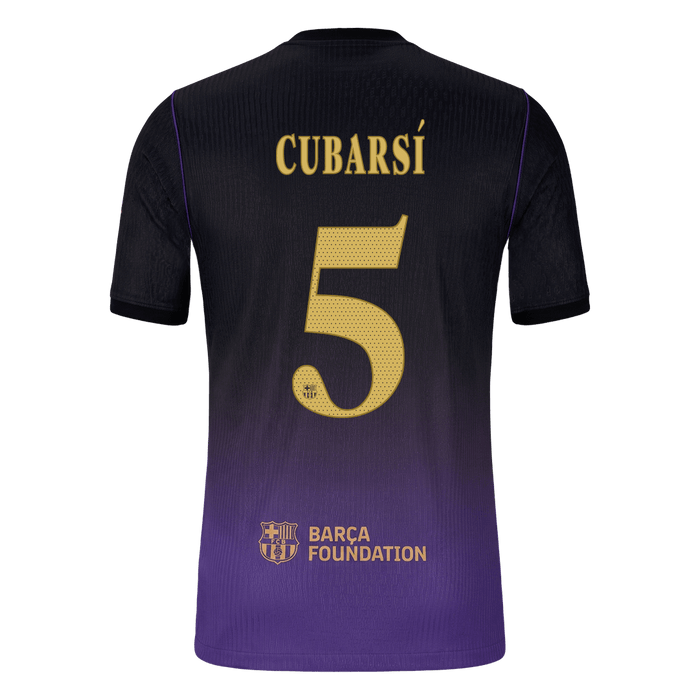 CUBARSÍ #5 Barcelona Away Player Version Jersey 2026/27 - UCL
