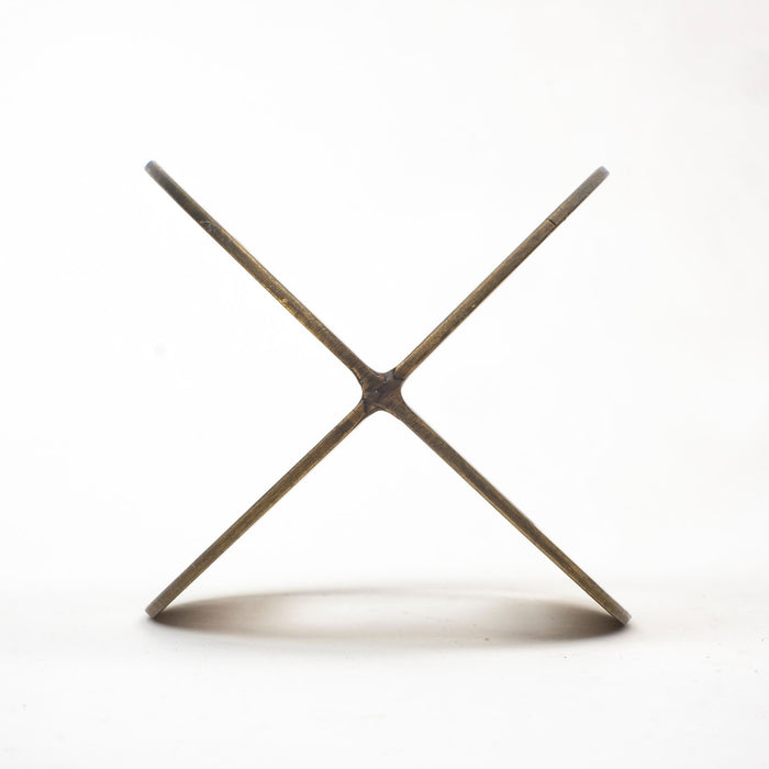 Cusco I (Small) 5L x 5W Gold Geometric Decorative Object