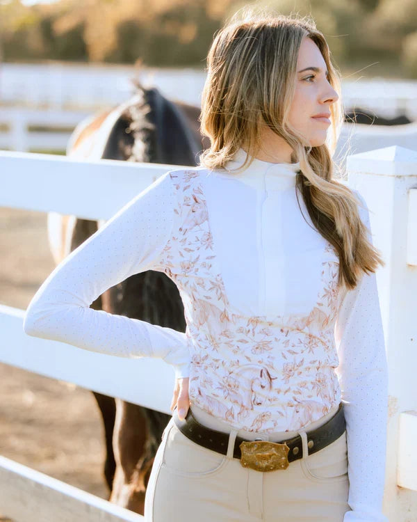 DD Capriole Sepia LS Show Shirt