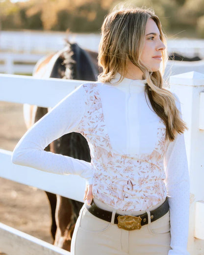 DD Capriole Sepia LS Show Shirt