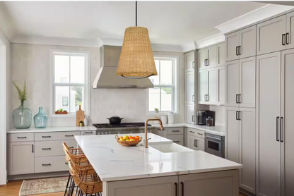 DSI Lighting Cambria 2 Light Pendant with Rattan Shade - Espresso
