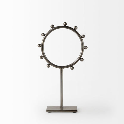 Elio 7.5L x 3.0W x 13.2H Small Studded hoop object