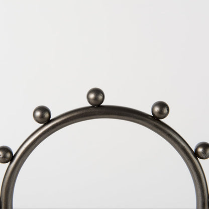 Elio 7.5L x 3.0W x 13.2H Small Studded hoop object