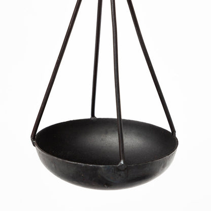 Ellis 10L x 4W Black Metal Vintage Inspired Weighing Scale