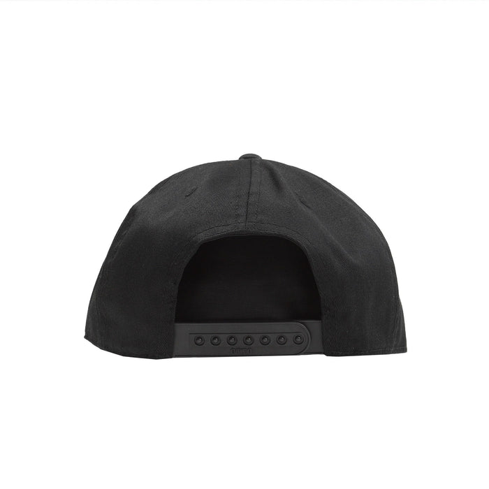 Embroidered Wanto Kid 6-Panel Hat - Black