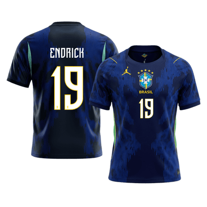 ENDRICK #19 Brazil Away Soccer Jersey World Cup 2026