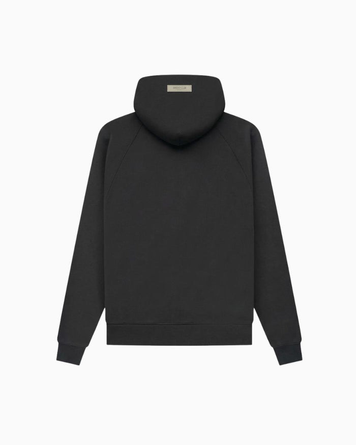 Fear of God Essentials Hoodie 1977 Iron Black