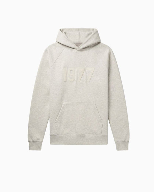 Fear of God Essentials Hoodie 1977 Light Oatmeal
